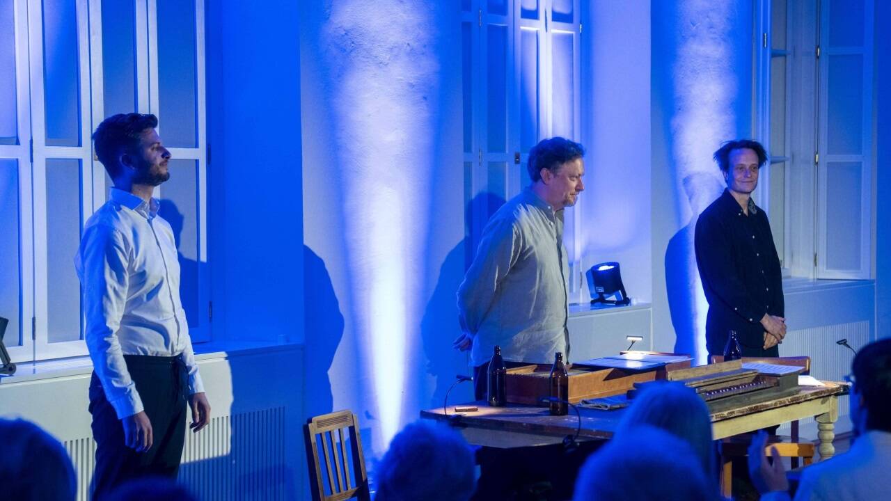 Shakespeare-Abend mit Alexander Gergelyfi (Clavichord), Georg Nigl (Bariton) und August Diehl (Rezitation) 