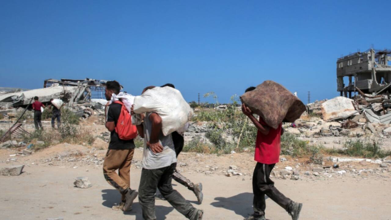 Bevölkerung Gazas ist auf Hilfslieferungen angewiesen 