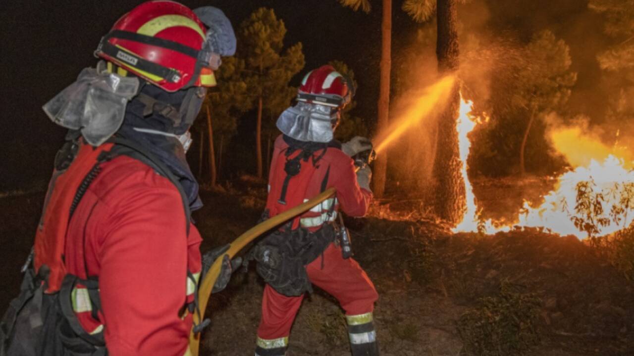 Spanische Feuerwehrleute im Einsatz (Symbolfoto) 