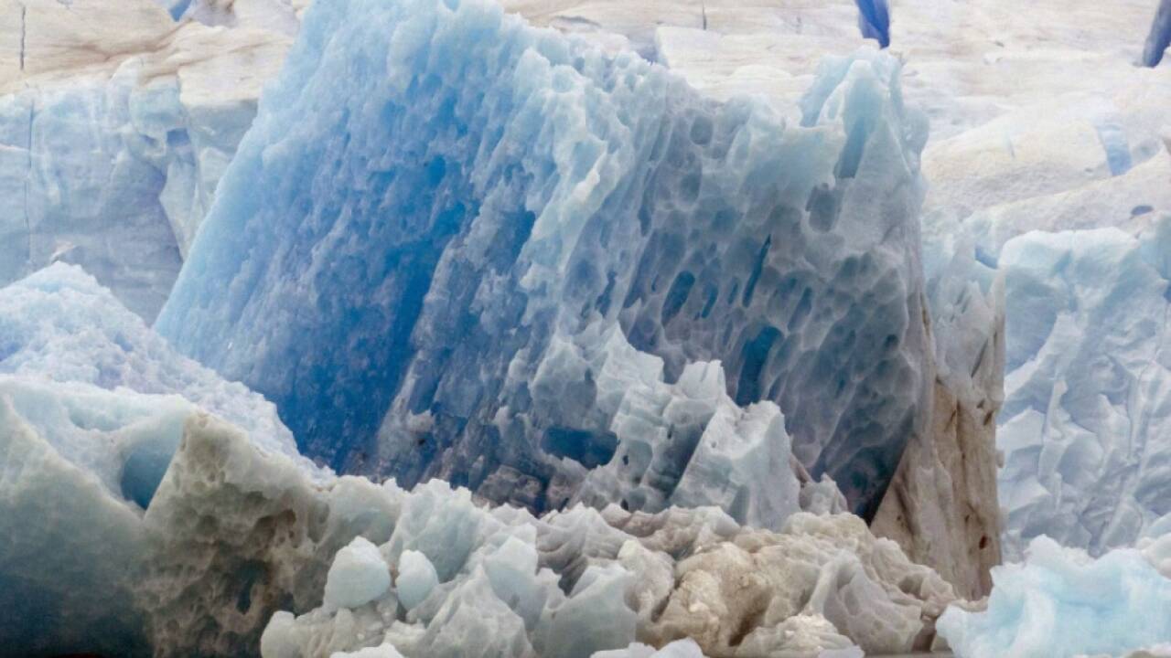 Der Gletscher ist ein einzigartiges Naturschauspiel 