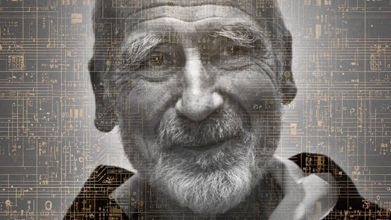 Im neuronalen Netz ist sein Wissen konserviert: Bruder David Steindl-Rast. 