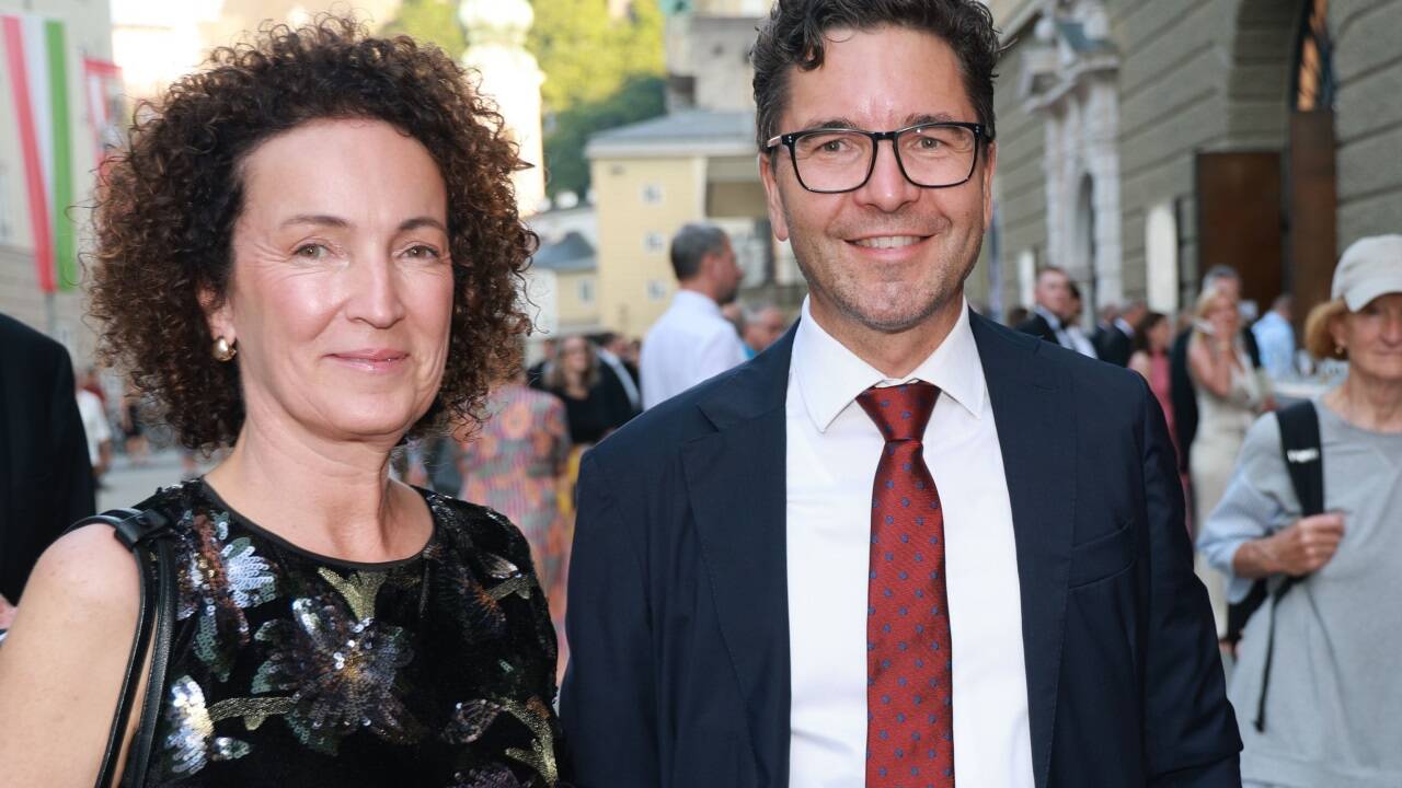 Spar-Geschäftsführer Markus Kaser mit Ehefrau Klaudia. 
