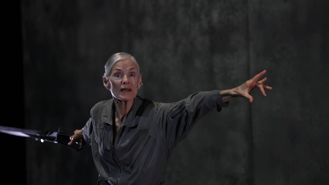 Bilder zum Gastpiel von Lucinda Childs und ihrer Compagnie bei den Salzburger Festspielen. 