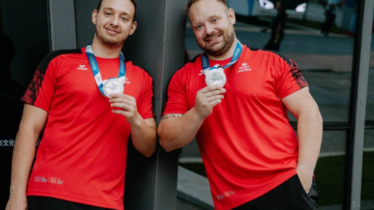 Erneut World-Games-Silber für Johannes Horak und Gernot Siegl 