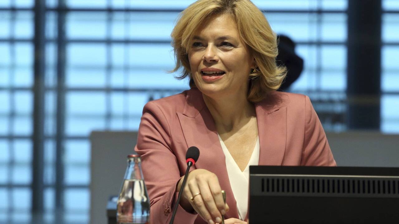 Julia Klöckner, deutsche Bundestagspräsidentin. 