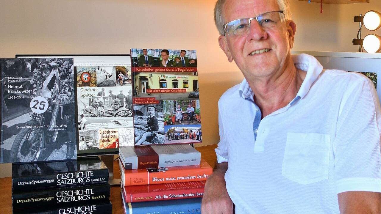 Peter Krackowizer hat in den vergangenen Jahren auch mehrere Bücher geschrieben.  