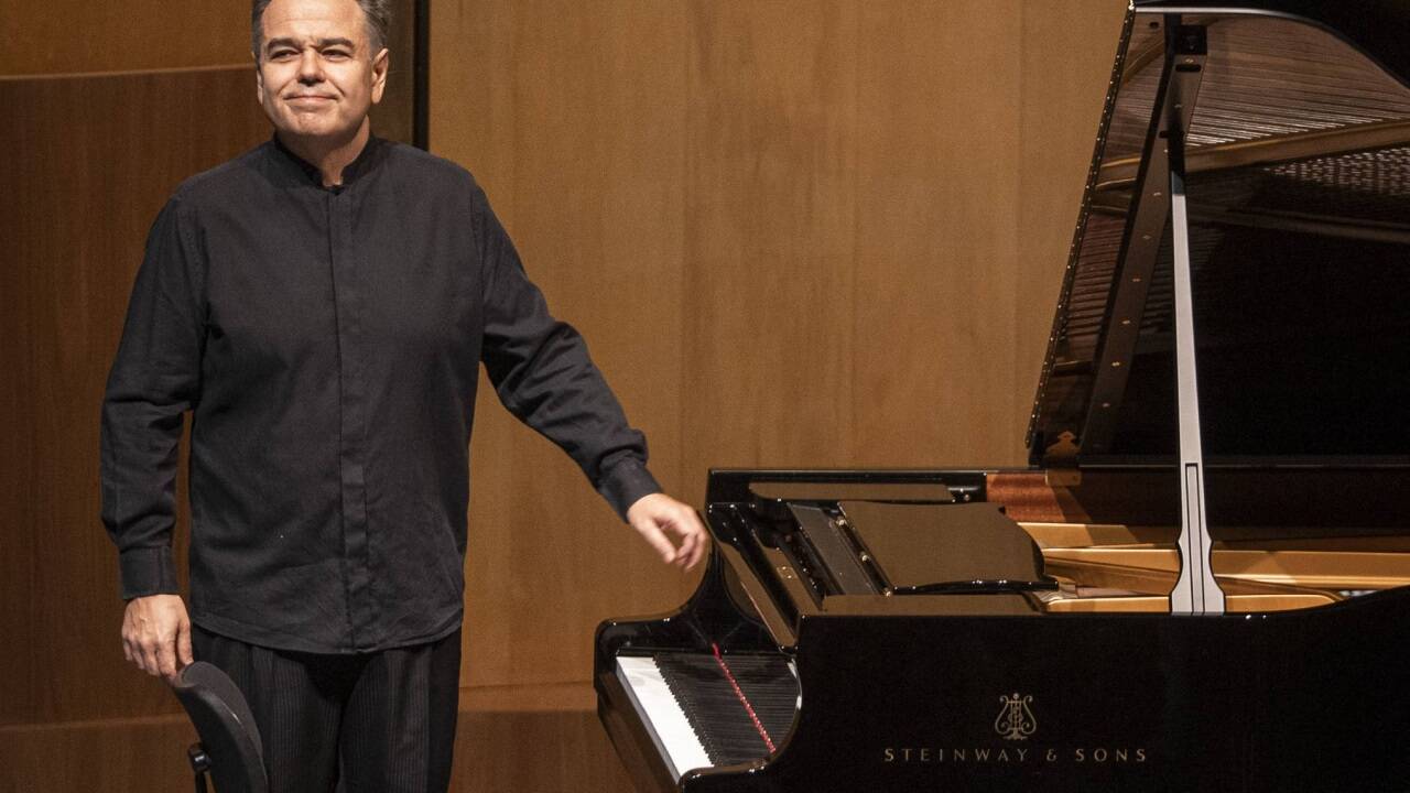 Arcadi Volodos am Mittwoch im Großen Festspielhaus. 
