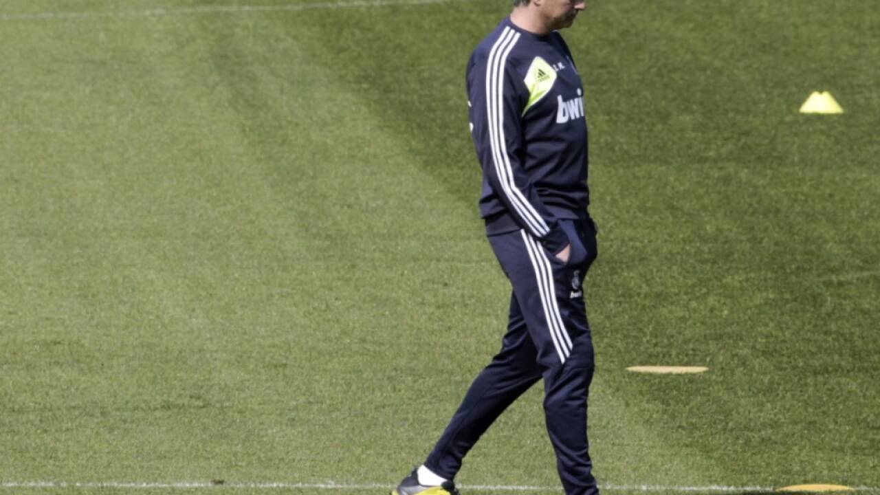 Jose Mourinho an der Seitenlinie. 