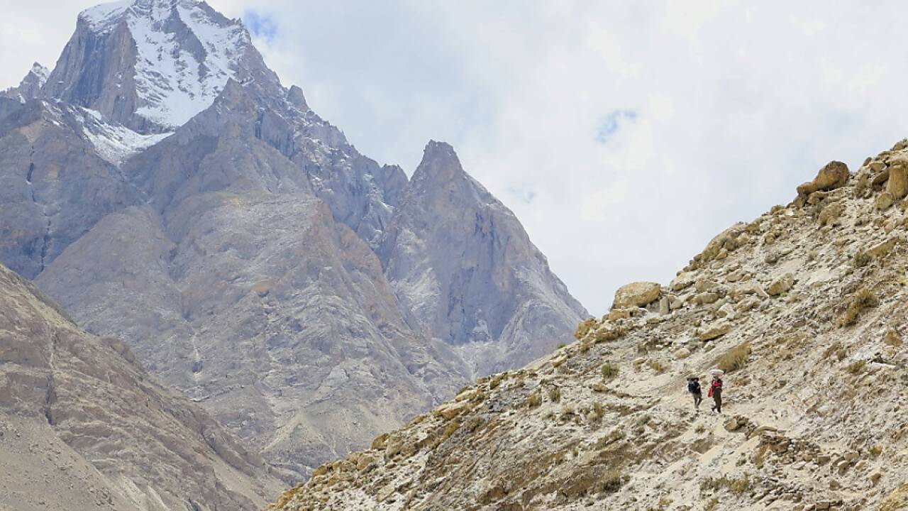 Der zweithöchste Achttausender der Welt, der K 2 in Pakistan.  