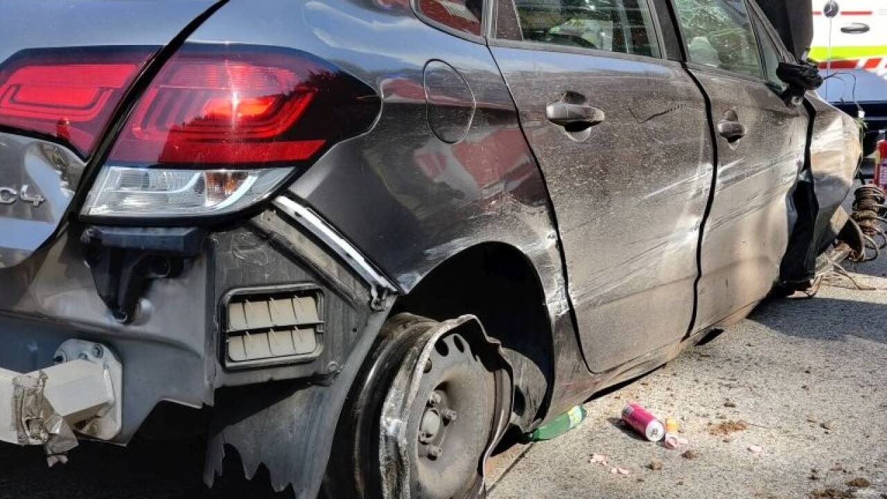Unfallbilder der Freiwilligen Feuerwehr Pfarrwerfen. 