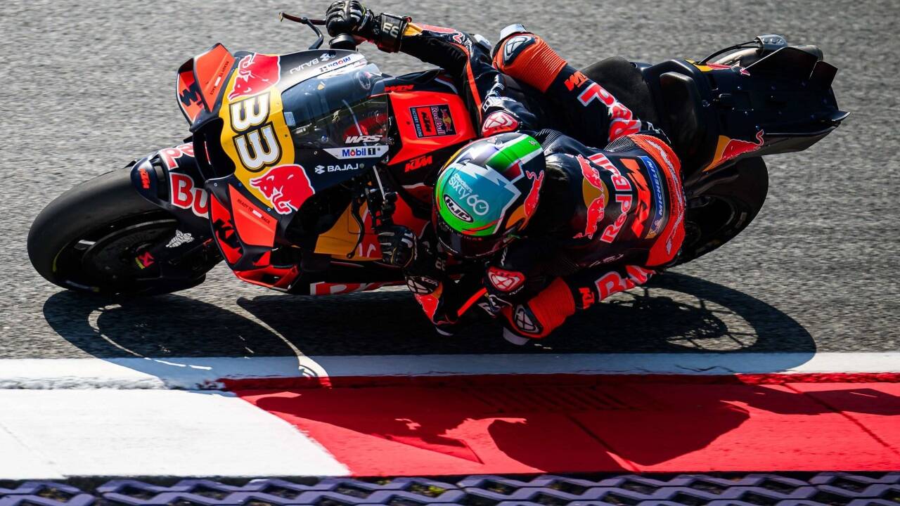 Das Logo von Red Bull ist schon jetzt prominent auf den Motorrädern von KTM in der MotoGP zu sehen.  