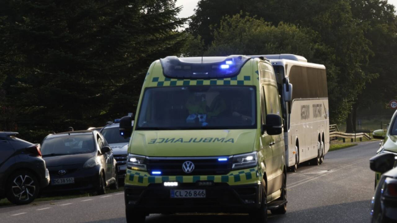 Polizeieimsatz nach Zugsunglück in Dänemark 