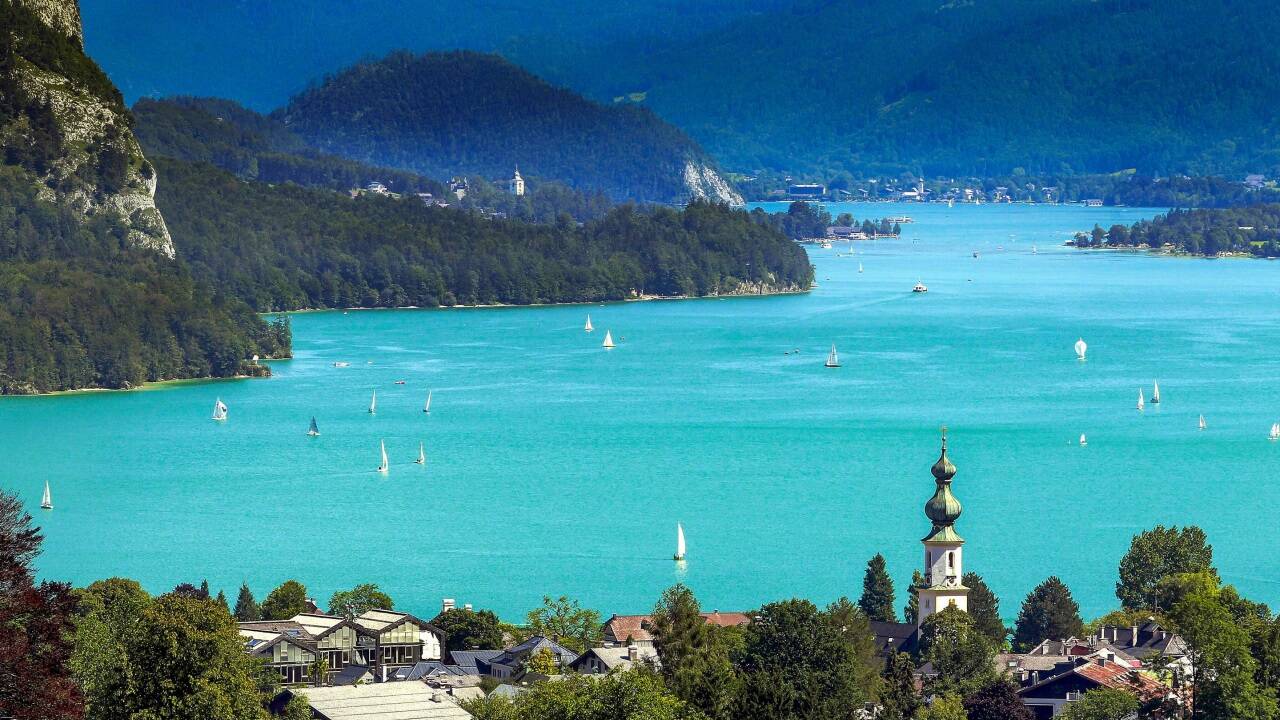 Der Wolfgangsee.  
