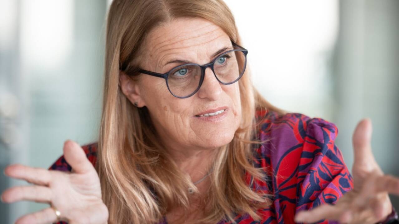 Staatssekretärin Ulrike Königsberger-Ludwig beim APA-Gespräch 