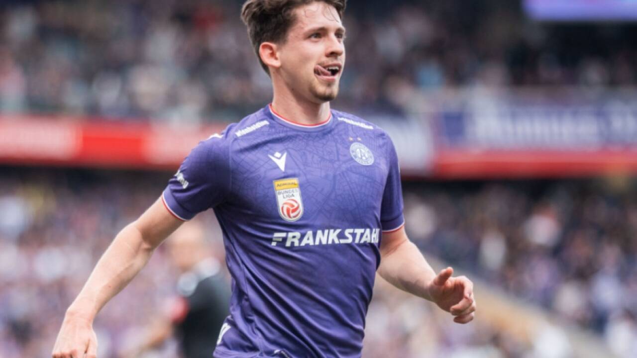 Das Um und Auf im Austria-Spiel: Dominik Fitz 