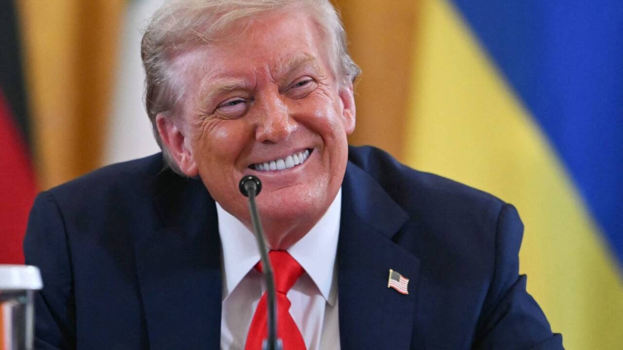 US-Präsident Donald Trump.  US-Präsident Donald Trump.