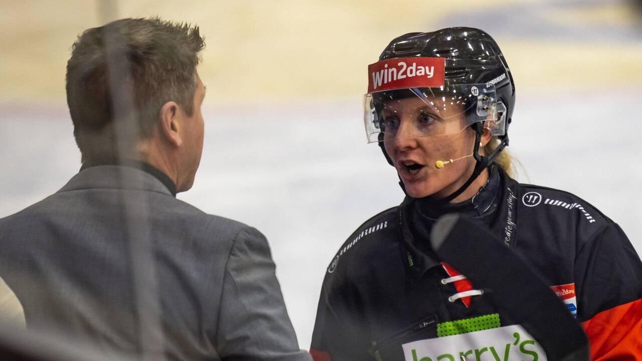 Julia Kainberger in Aktion. 