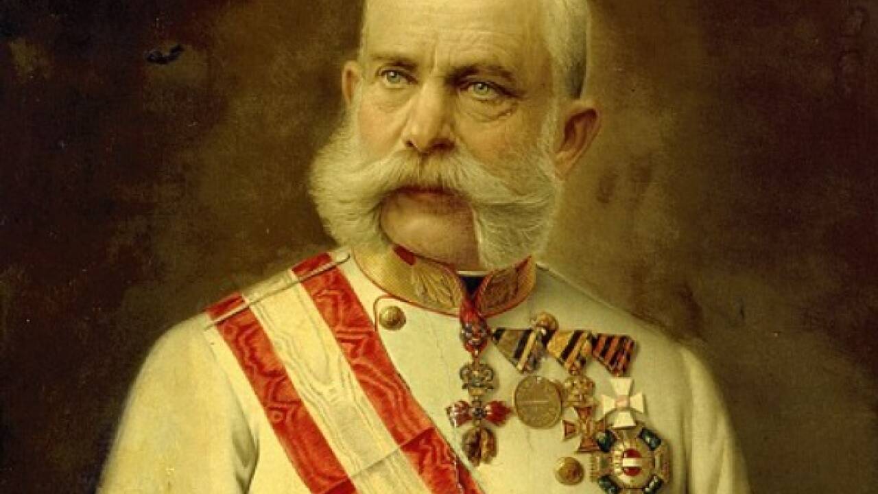 Mochte sicher auch keine Anglizismen: Kaiser Franz Joseph I. Heute mögen ihn dafür die Wiener nicht mehr wirklich. Wegen dem ganzen Übertourismus! 