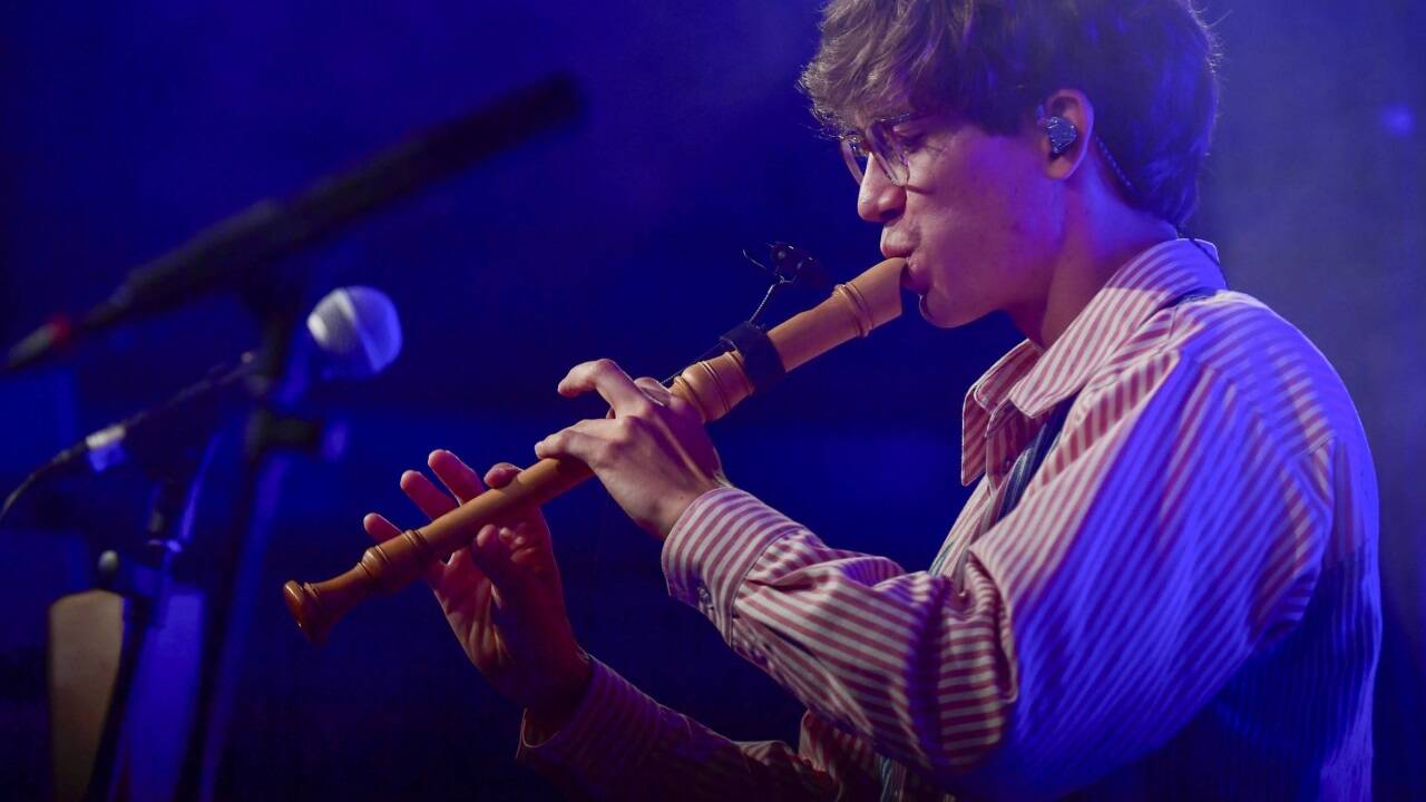 Flötist Felix Gutschi 