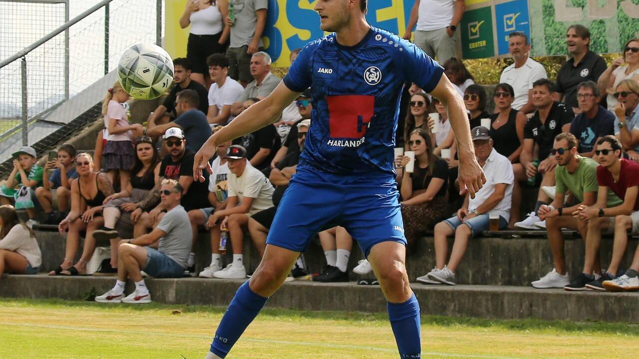Branko Bozic glänzte in der Salzburger Liga mit einem Doppelpack. 