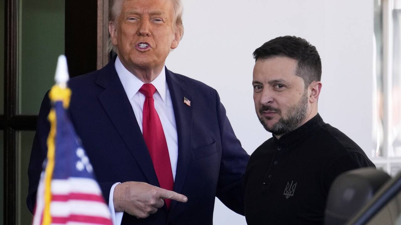 US-Präsident Donald Trump empfing kürzlich den ukrainischen Präsidenten Selenskyj.  