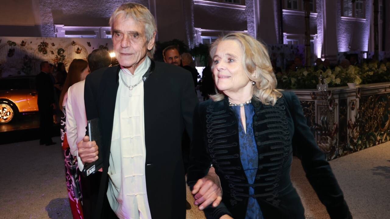 Jeremy Irons mit Ehefrau Sinéad Cusack. 