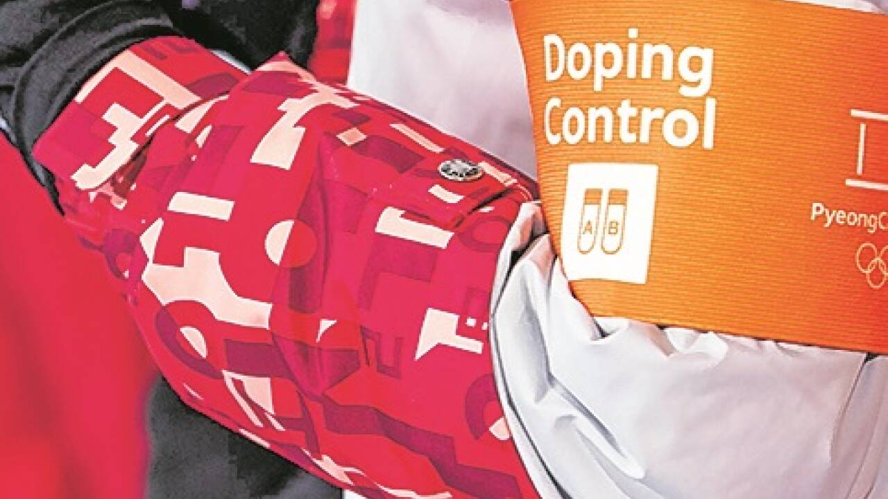 Bei Olympia 2022 sind wieder viele Dopingkontrollen geplant. Gepa Pictures/Carl sandin 