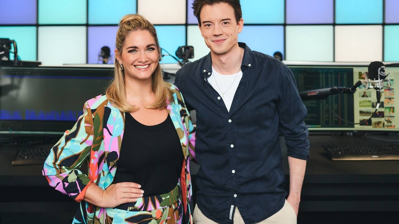 . . . Gabi Hiller und Philipp Hansa.  . . . Gabi Hiller und Philipp Hansa.