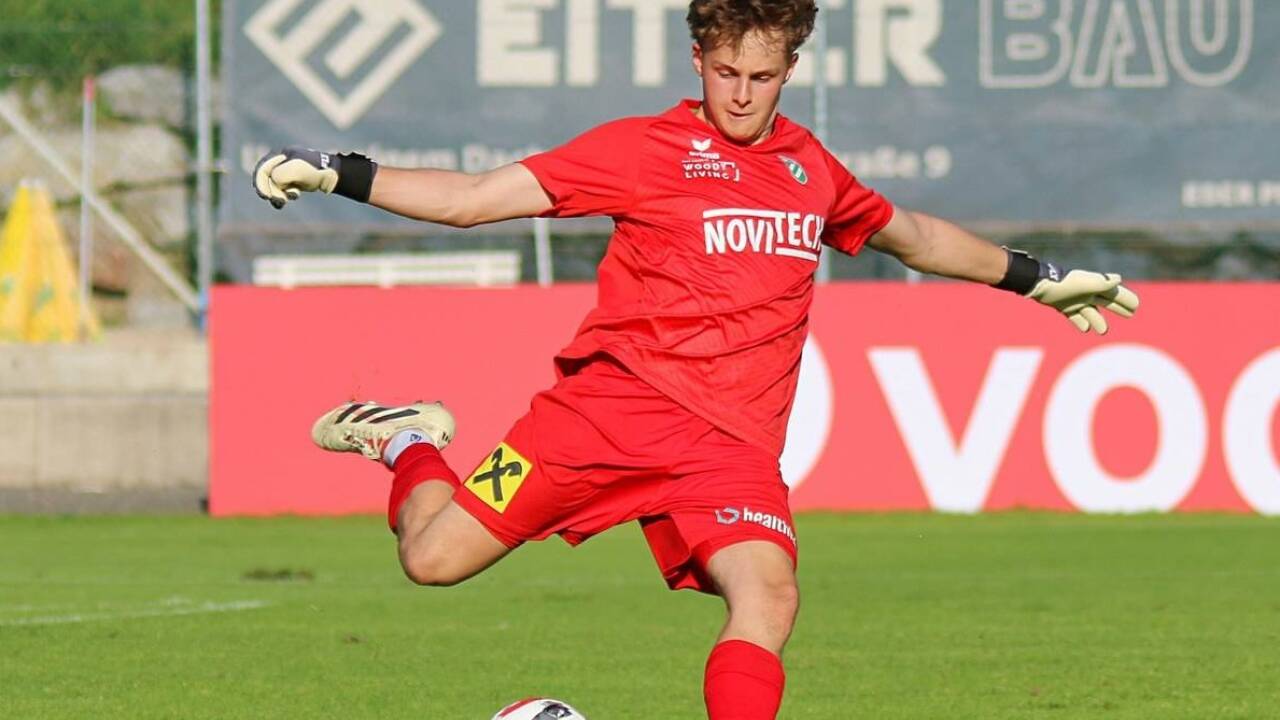 Sebastian Künstner ist der neue Rückhalt im Westliga-Team der Grünauer. 