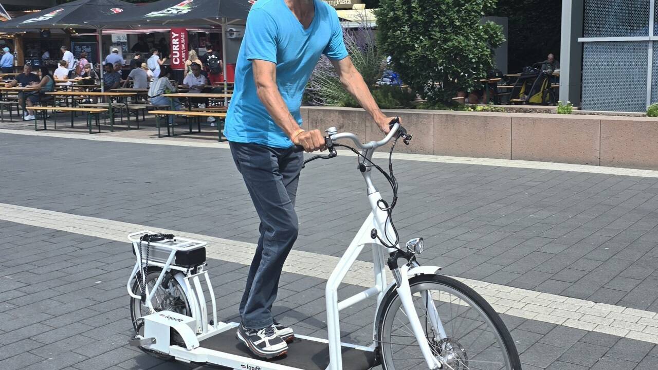Zu kurz, um gut zu sein: das Lauf-Rad.  