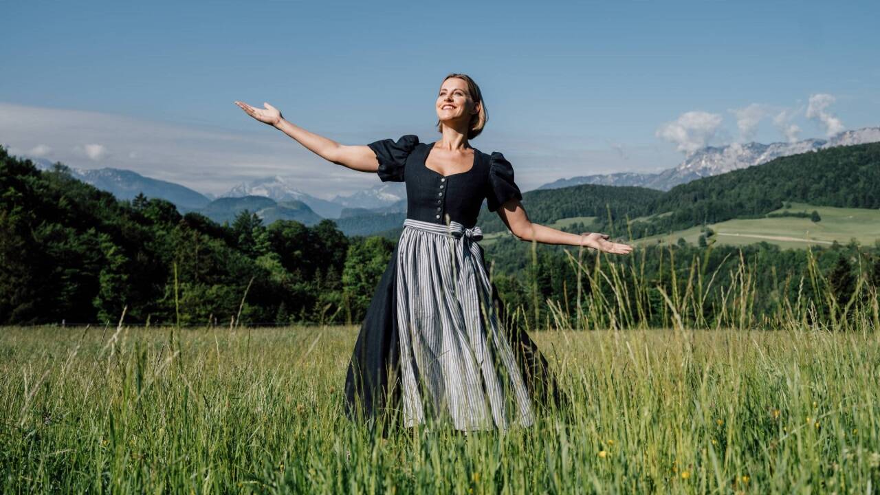 Auch das „Sound of Music“-Dirndl wird auf der Expo in Osaka zu sehen sein. 