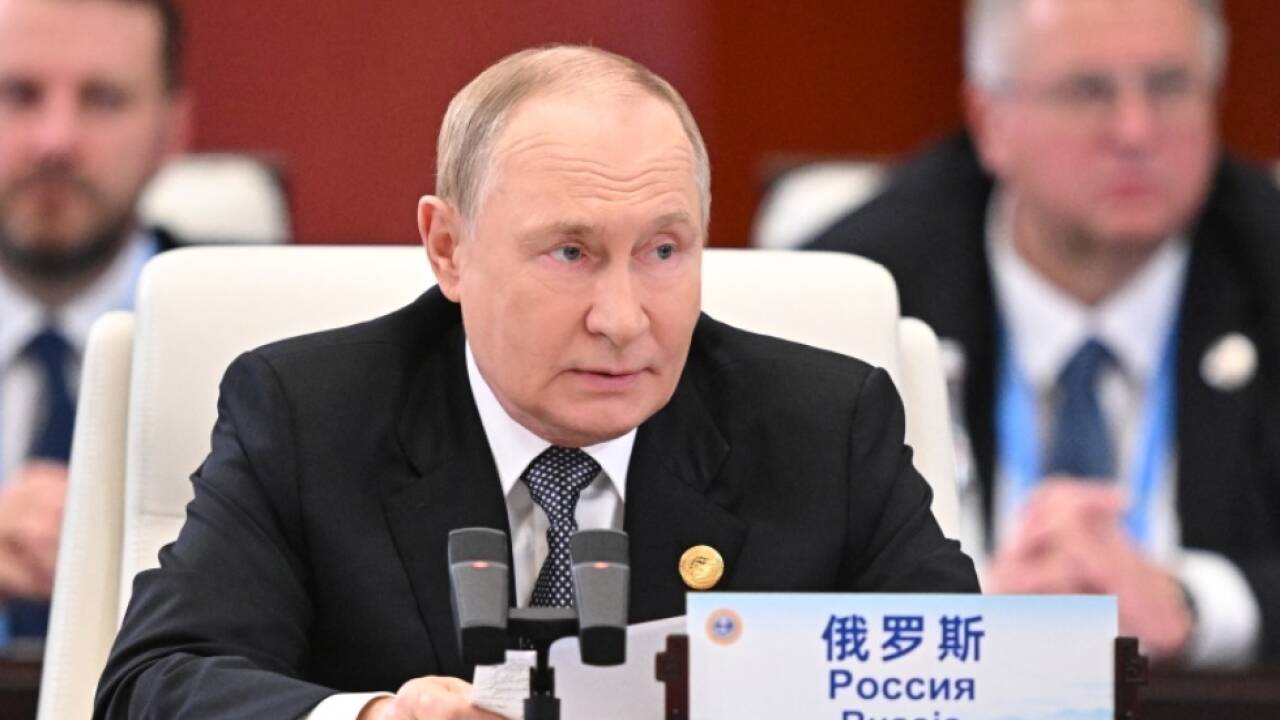Russlands Präsident Putin beim SCO-Gipfel in Tianjin 