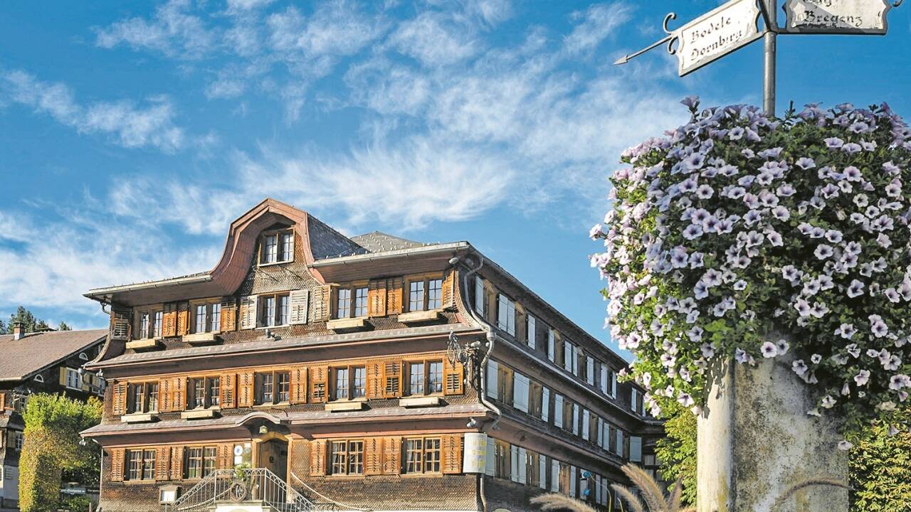 Das Bregenzerwälderhaus geht auf das Jahr 1755 zurück und steht in zehnter Generation in Familienbesitz. 