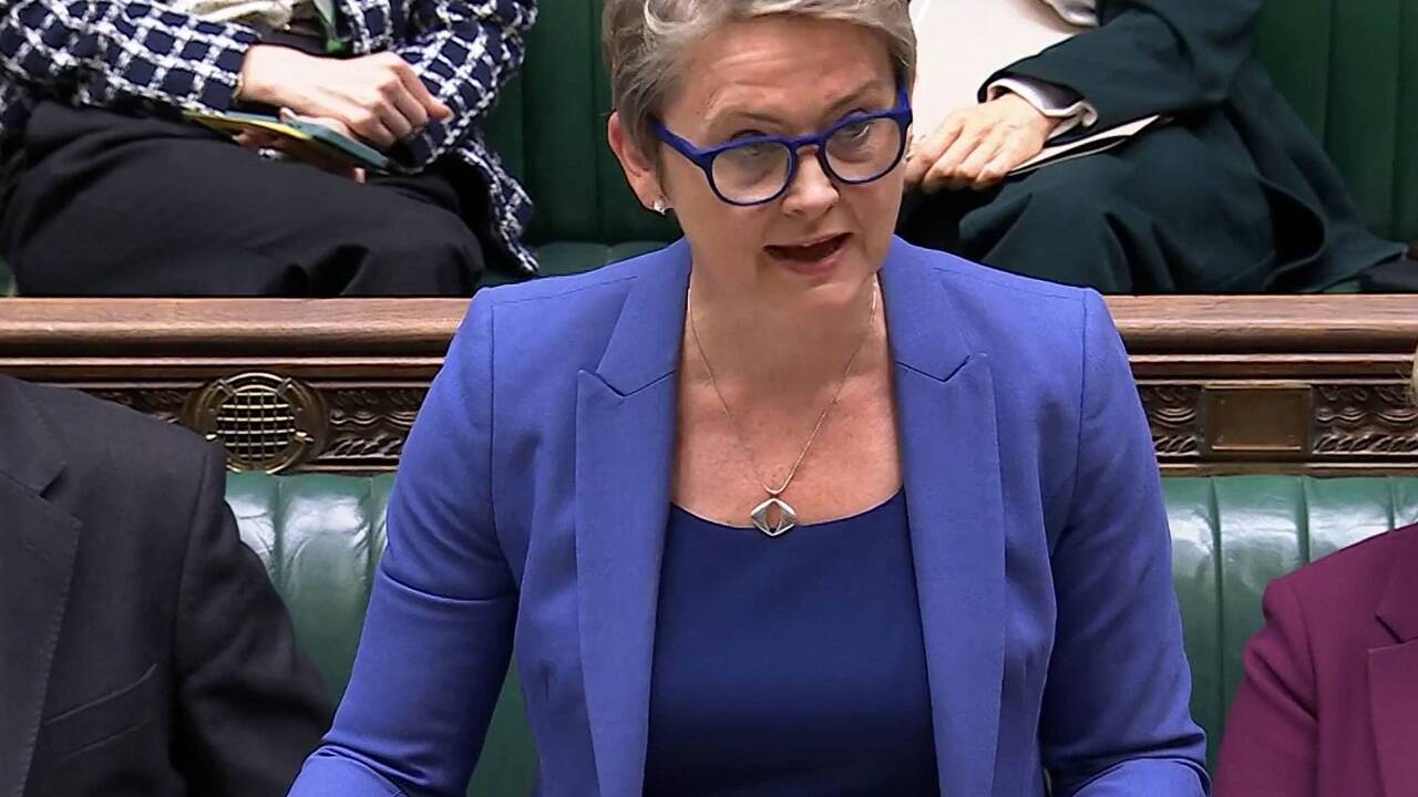 Großbritanniens Innenministerin Yvette Cooper Großbritanniens Innenministerin Yvette Cooper