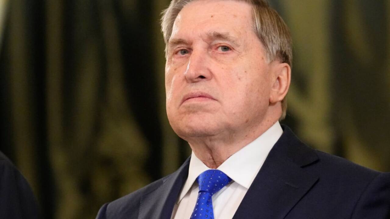 Putins au§enpolitischer Berater Juri Uschakow 