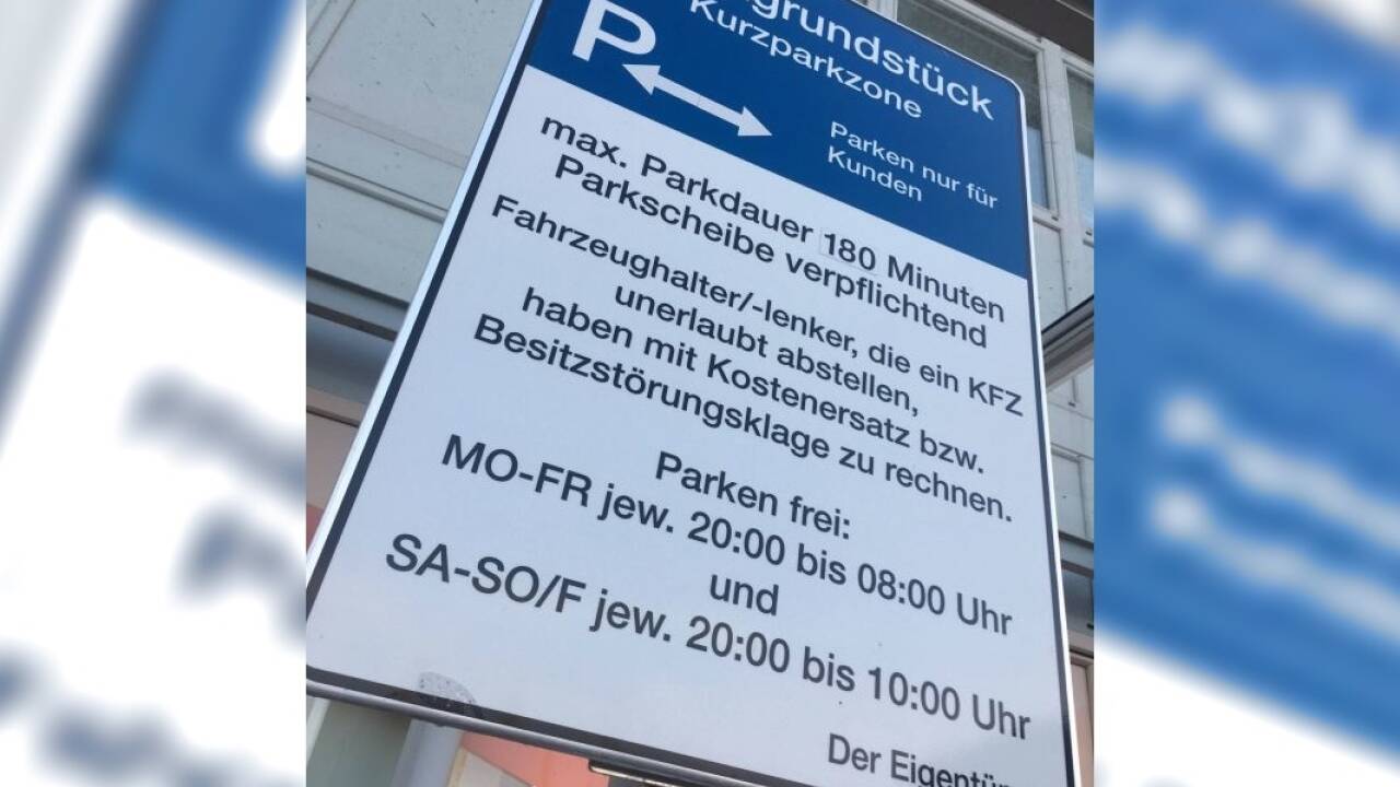 Aus der Abwehr von Dauerparkern wird auch Profit geschlagen. Aus der Abwehr von Dauerparkern wird auch Profit geschlagen.