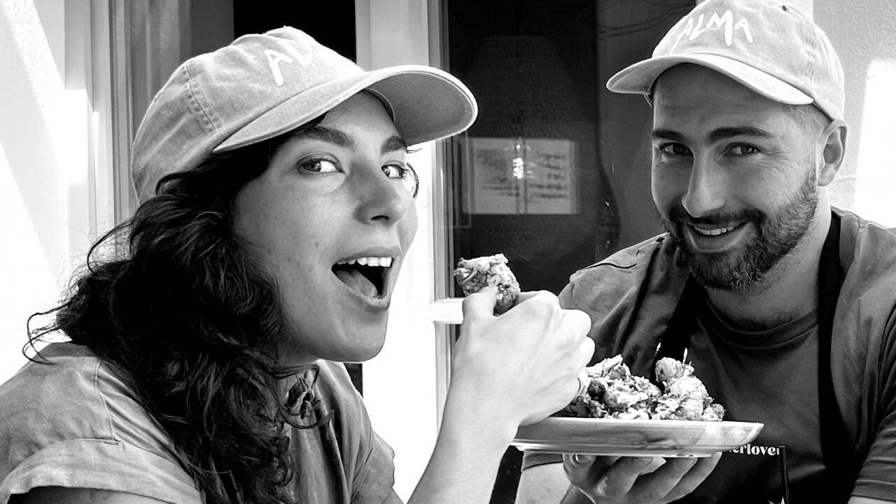 Trinidad Espindola mit Daniel Valovis: Mal was raffiniert Vegetarisches, wo man es nicht erwarten würde.  