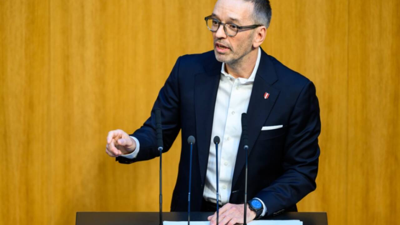 FPÖ-Parteichef Herbert Kickl im Rahmen einer Nationalratssitzung 