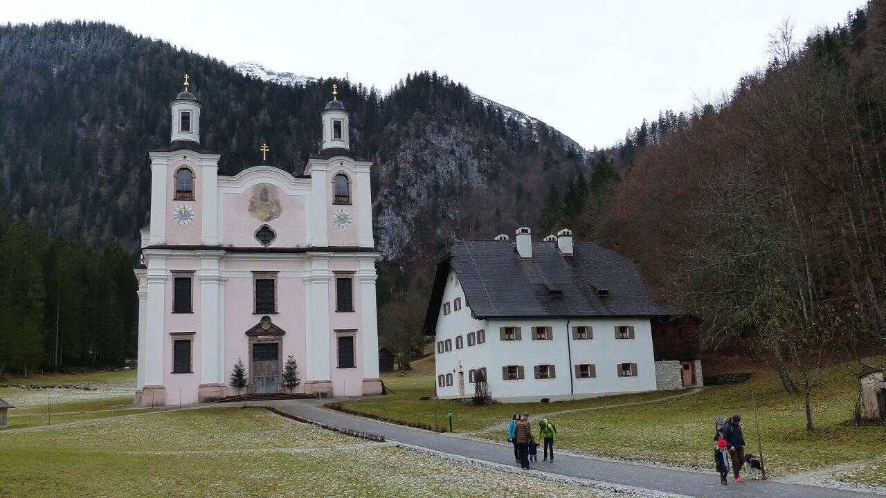 Barockkirche im Hochtal