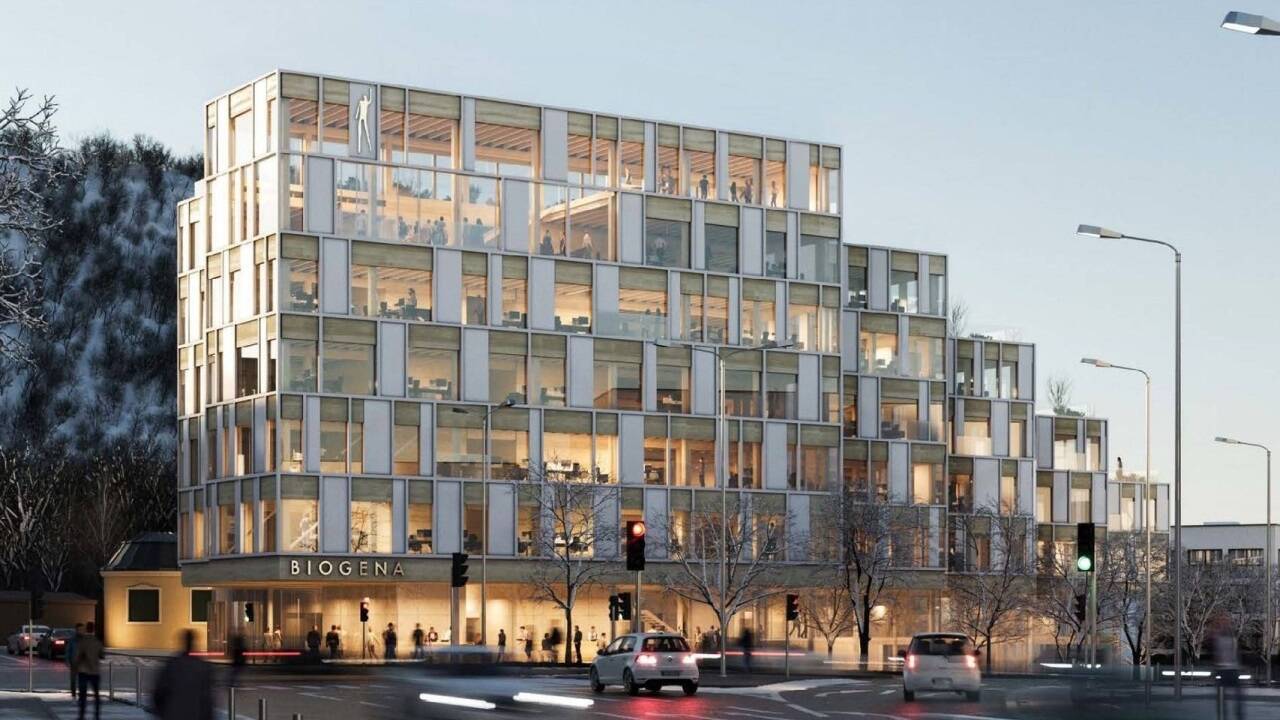 So soll die neue Biogena-Zentrale in Schallmoos ausschauen. So soll die neue Biogena-Zentrale in Schallmoos ausschauen.