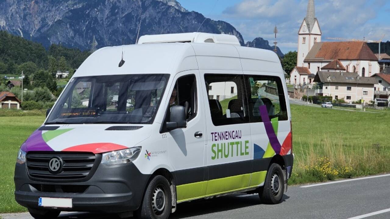 Das Tennengau-Shuttle ist ein Erfolgsmodell und wird nun mit einem dritten Fahrzeug verstärkt. 