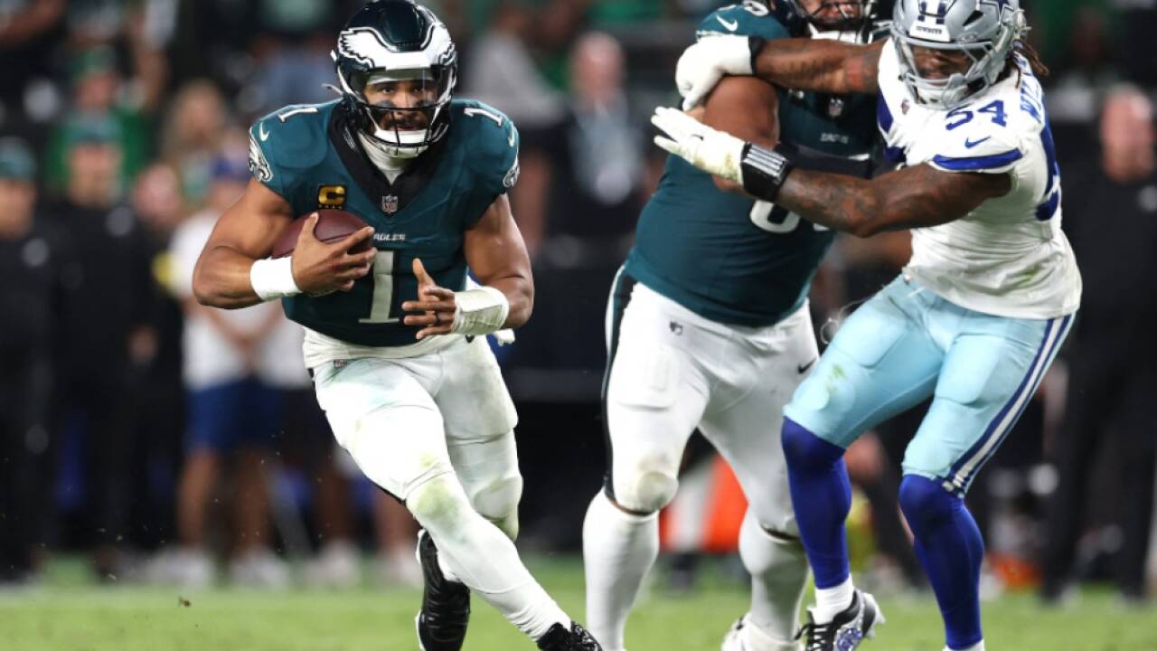 Hurts führte die Eagles zum Sieg 