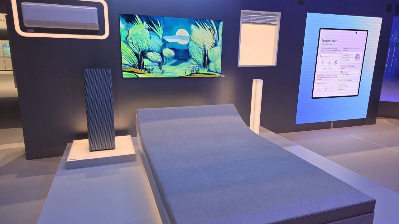 Samsung präsentierte auf der IFA etwa, wie KI zu besserem Schlaf beitragen kann. 