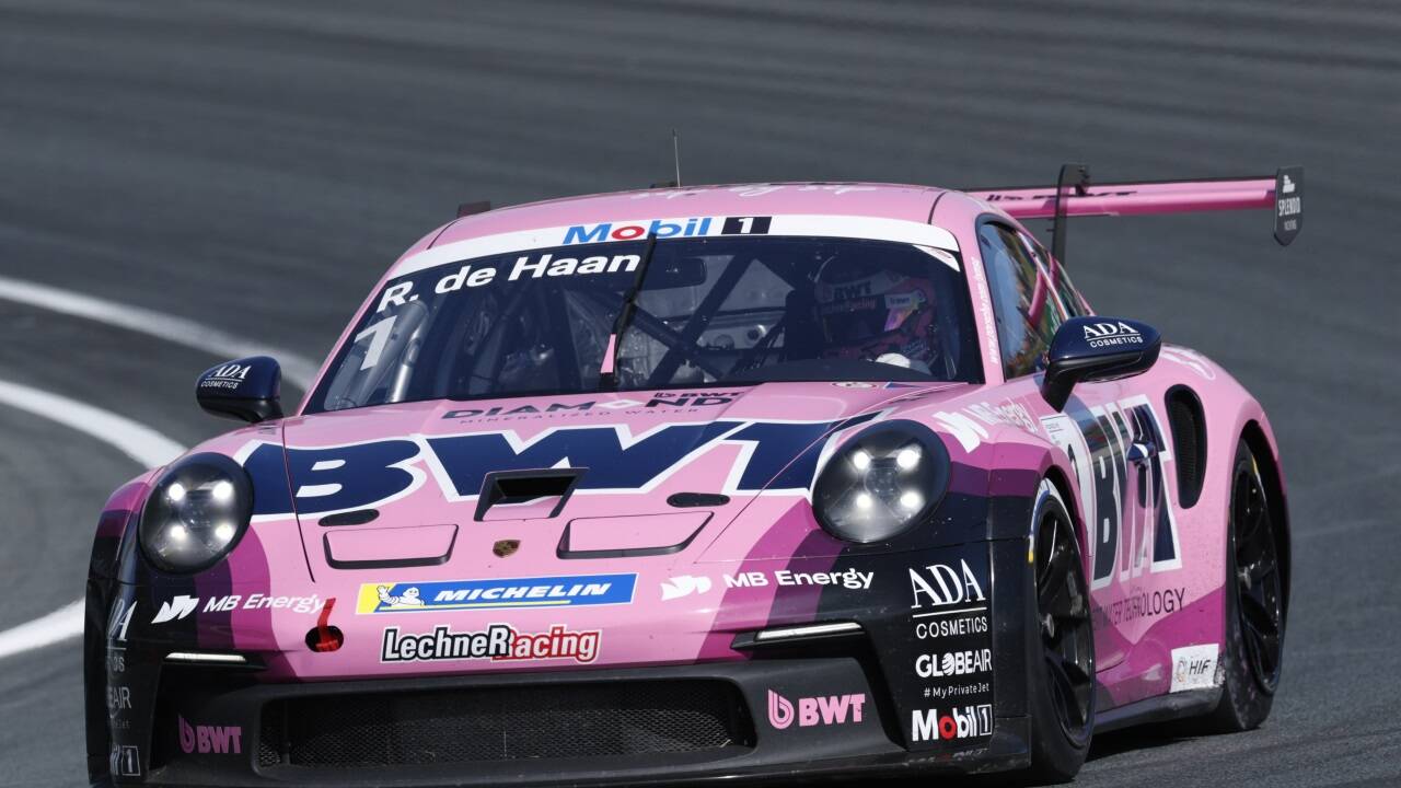 Robert de Haan will mit Lechner Racing im Porsche Supercup über den Titel jubeln.  