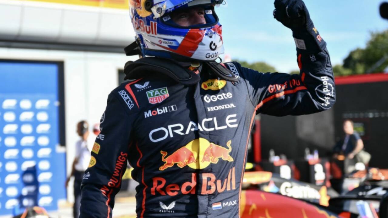 Verstappen freute sich in Monza über die Pole 