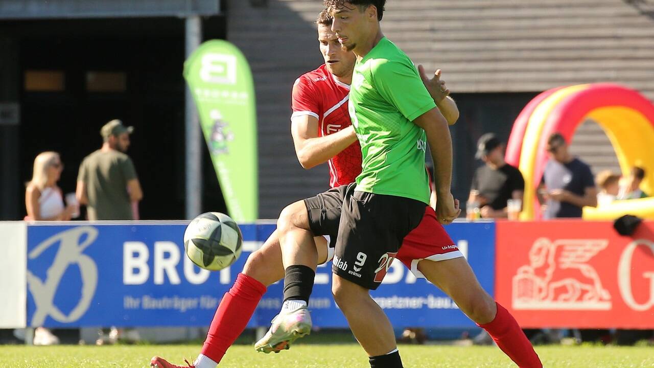 Timo Kulterer und Co. feierten einen klaren Sieg in der Regionalliga West. 