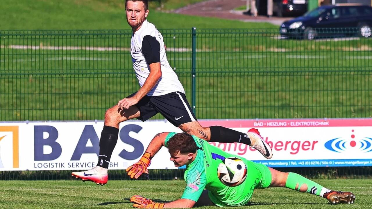 Maximilian Dicker erzielte am Samstag in der Salzburger Liga vier Treffer. 