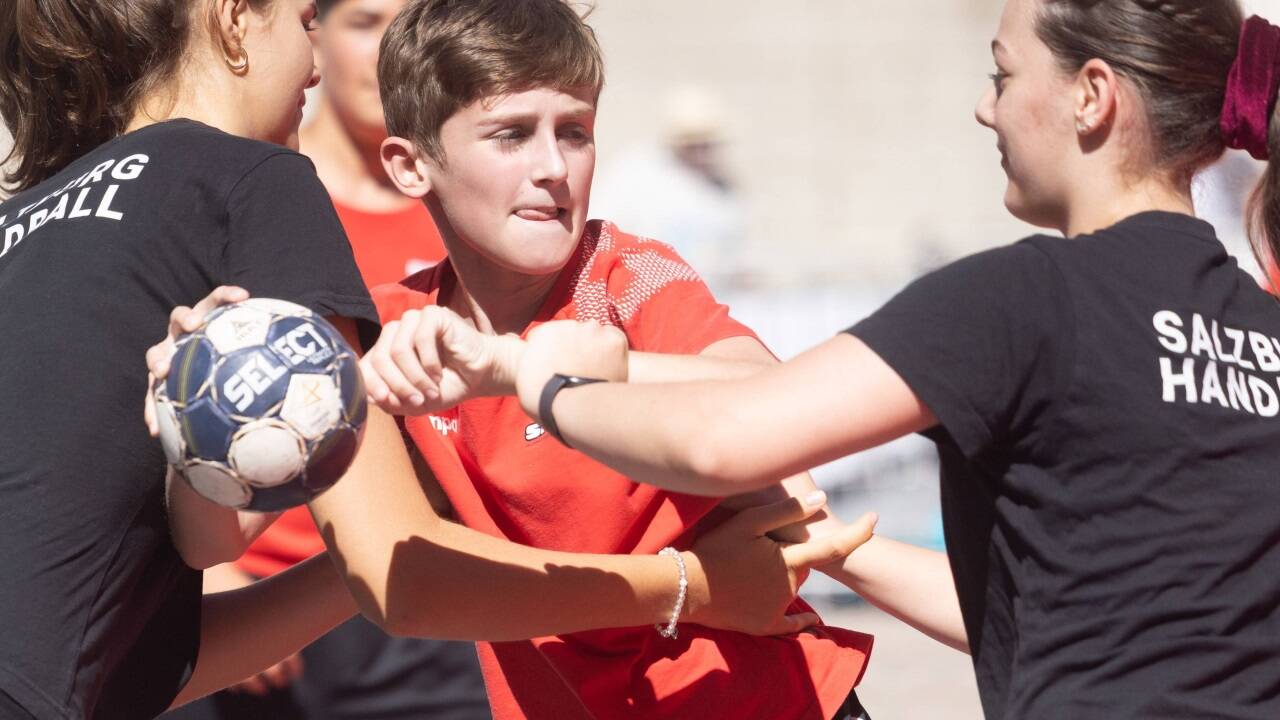 Handball.  