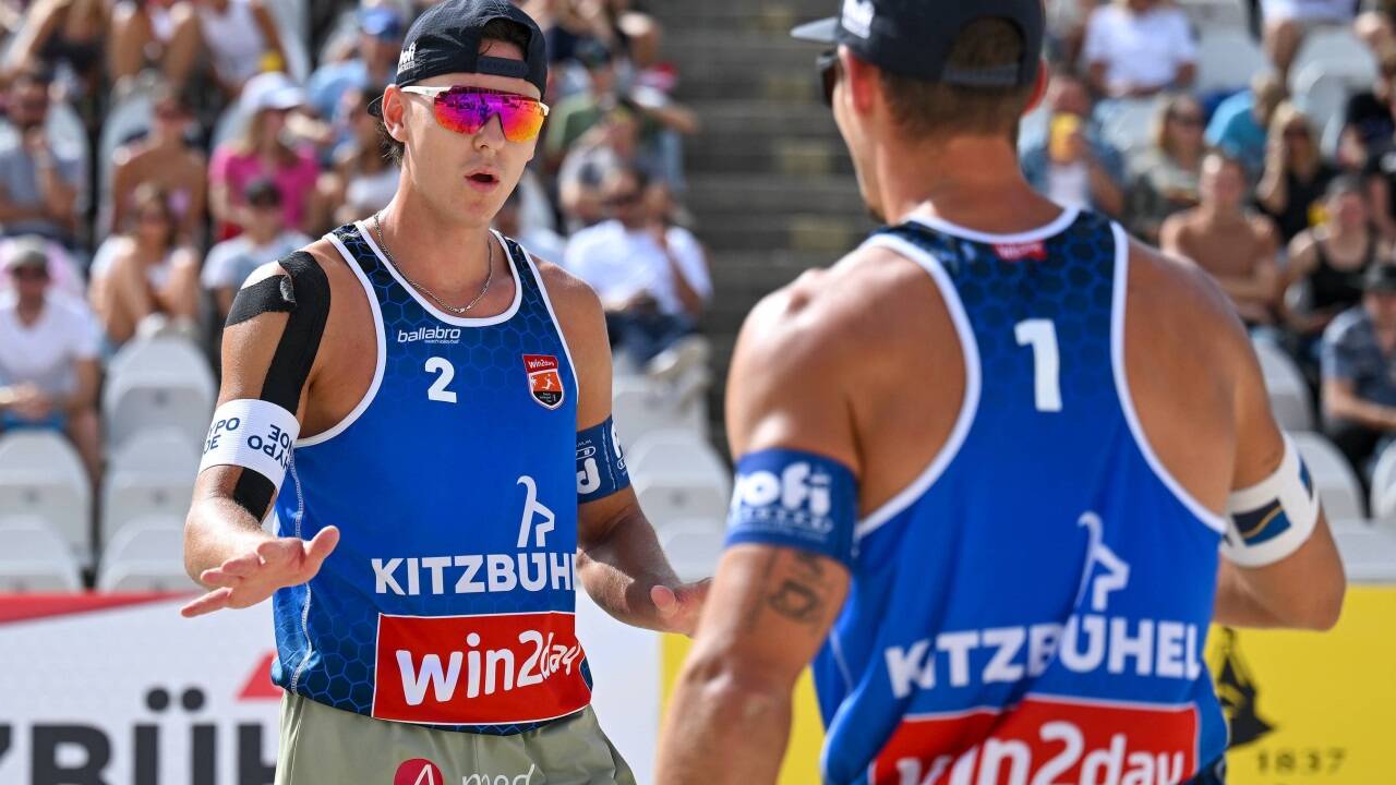 Laurenc Grössig und Mathias Seiser.  