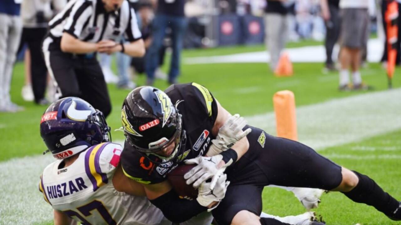 Stuttgarts Louis Geyer erzielte drei Touchdowns 